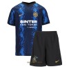 Officiële Voetbalshirt + Korte Broek Inter Milan Thuis 2021-22 - Kids